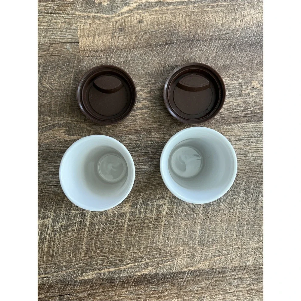 Hershey's Galerie Ceramic Travel Tumbler Coffee Cups Silicone Koozee Lid Reese's